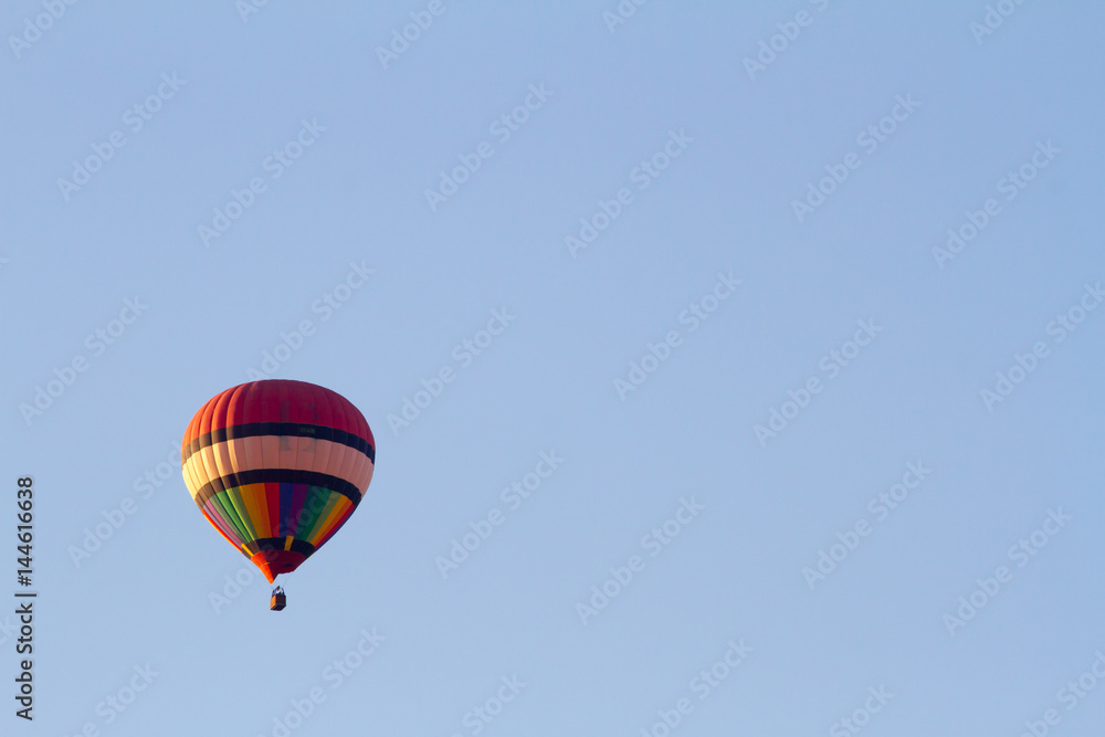 Naklejka premium Balloon in blue sky day