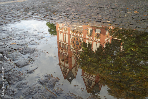 Limburg dom water mirror