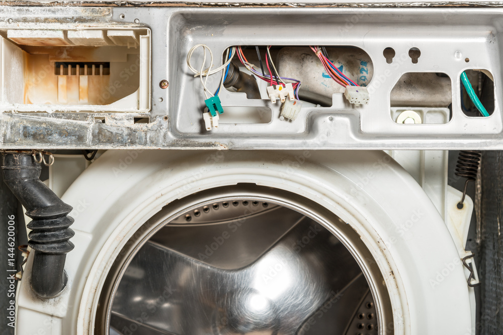 Repair old laundry washer. Repair old laundry washer.