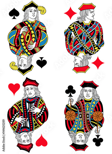 Four Jacks French Inspiration Without Cards