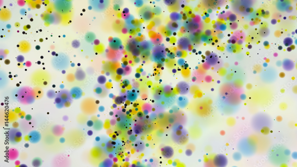 Beautiful colorful bokeh blurred background defocused dots Beautiful colorful bokeh blurred background defocused dots