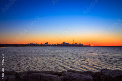 Sunrise at Sheldon Lookout Toronto, Ontario, Canada photo