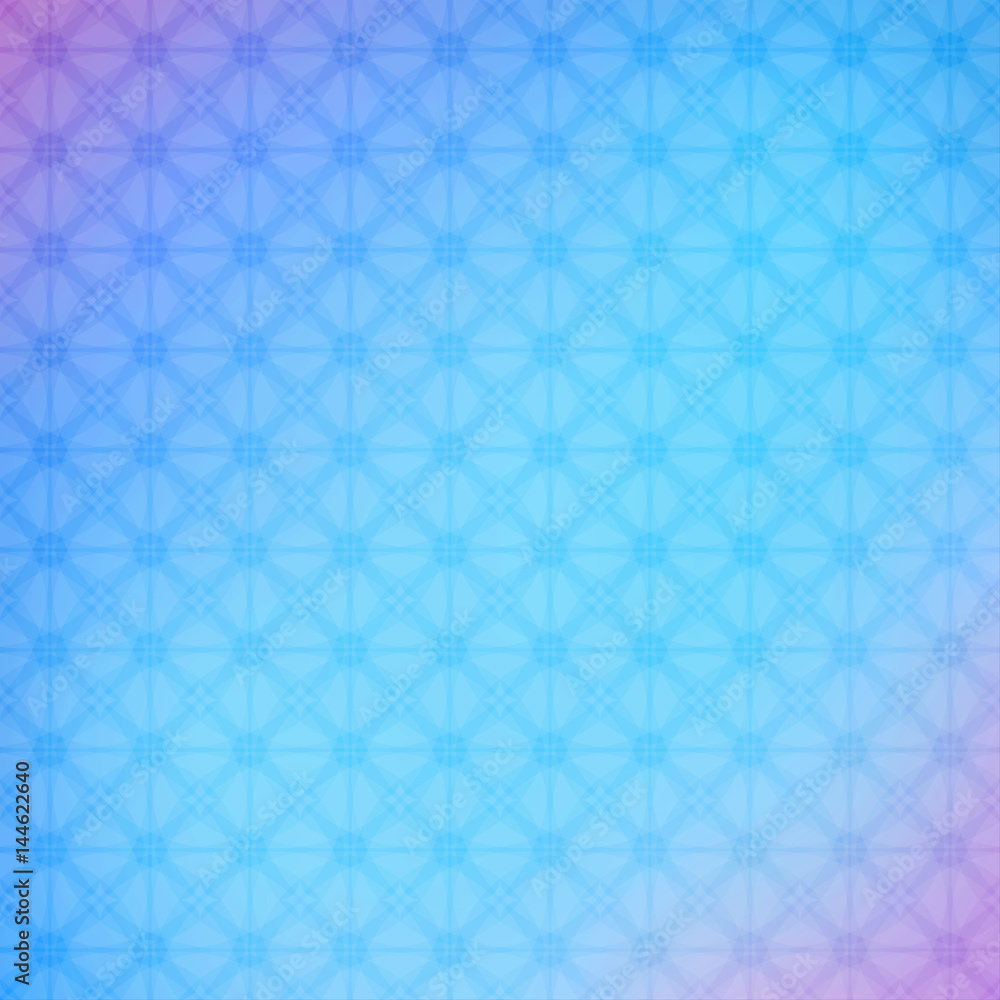 Abstract colorful geometric background in blue and purple colors
