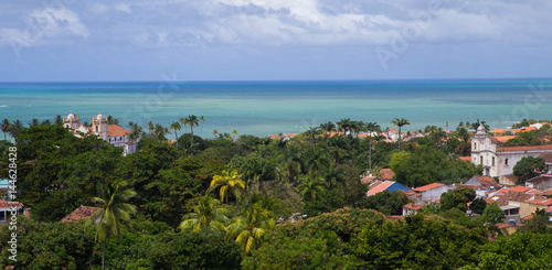 Panoramic view of Olinda, Pernambuco, Brazil © jptinoco