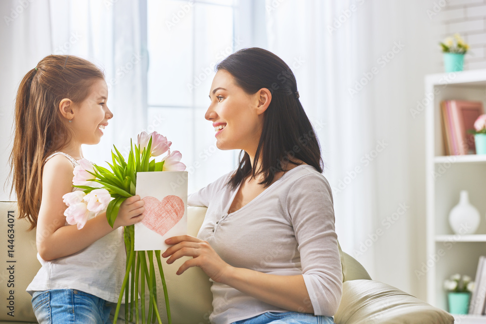 daughter congratulates mom daughter congratulates mom