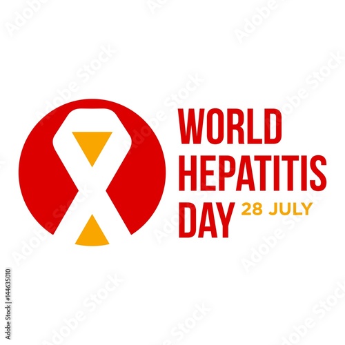 vector illustration of world hepatitis day. 