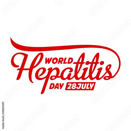 vector illustration of world hepatitis day. 
