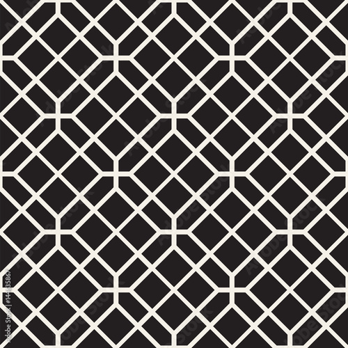 Seamless Pattern Squares. Vector Abstract Background. Stylish Geometric Linear Structure