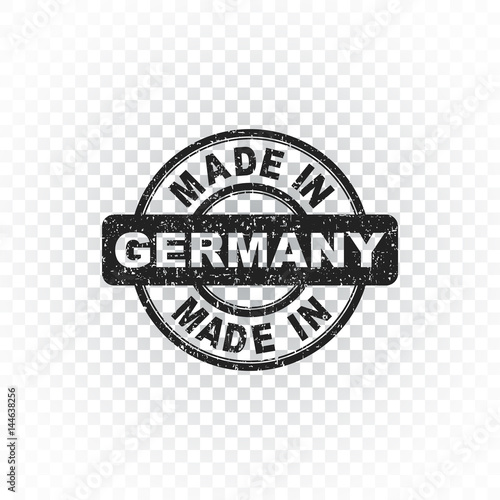 Made in Germany stamp. Vector illustration on isolated background