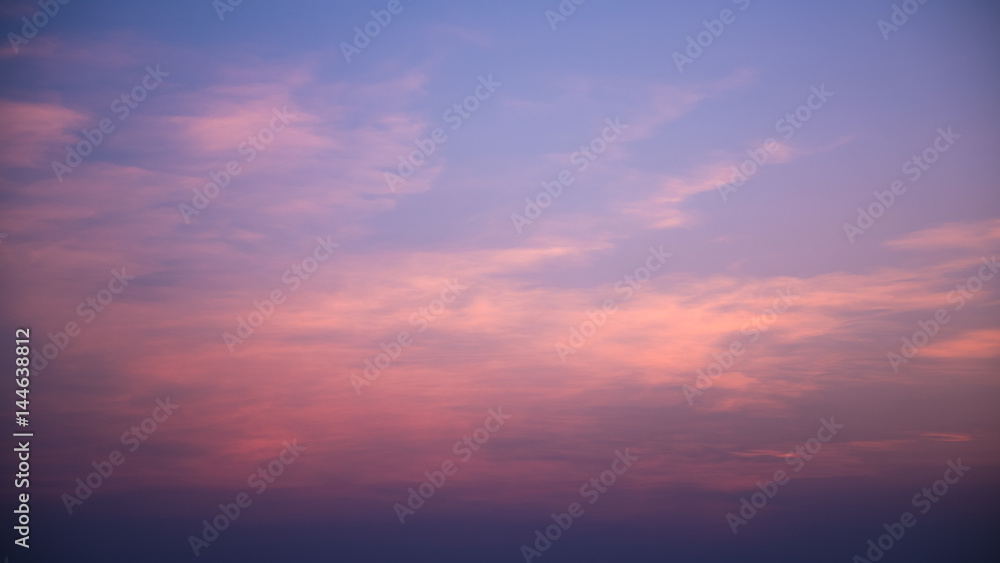 Obraz premium twilight sky 