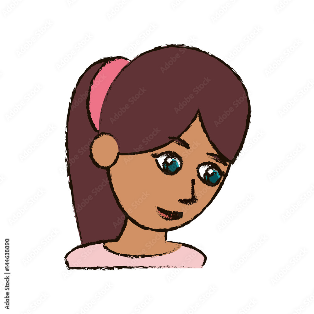 face woman mother character vector illustration eps 10 face woman mother character vector illustration eps 10