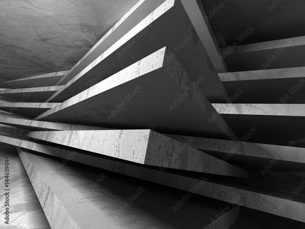 Concrete architecture background. Abstract empty dark room Concrete architecture background. Abstract empty dark room