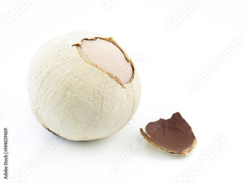 Burn coconut.