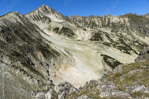 Amazing view of Polezhian Peak  Pirin Mountain  Bulgaria