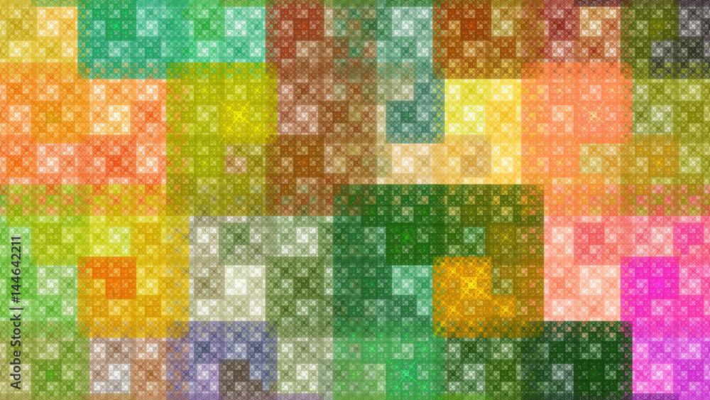 Colorful pattern fractal background Colorful pattern fractal background