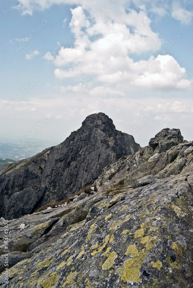 Obraz premium Koti Wierch peak in polish part of High Tatras mountains