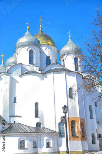 St. Sophia Cathedral at Novgorod Kremlin, Russia photo