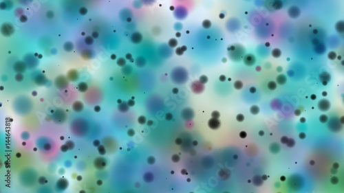Beautiful colorful bokeh blurred background defocused dots