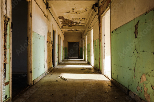 Abandoned hallway