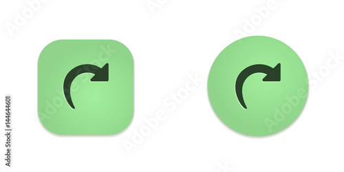 Vector Green Web Buttons