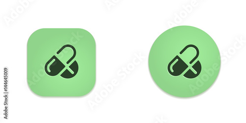 Vector Green Web Buttons