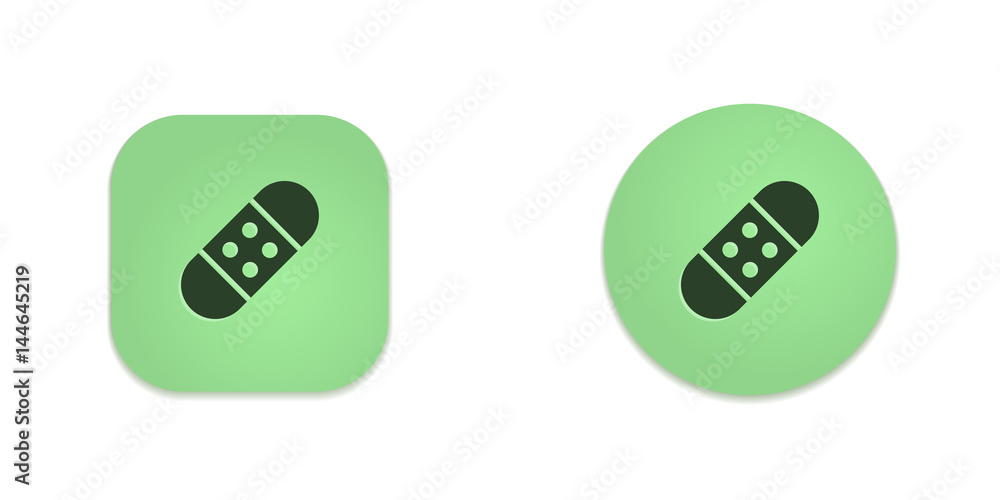 Vector Green Web Buttons Vector Green Web Buttons