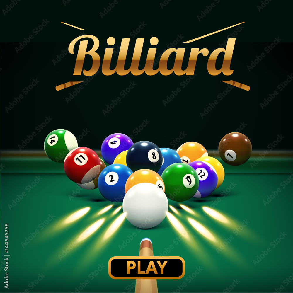 Stickers sur le thème Billiards