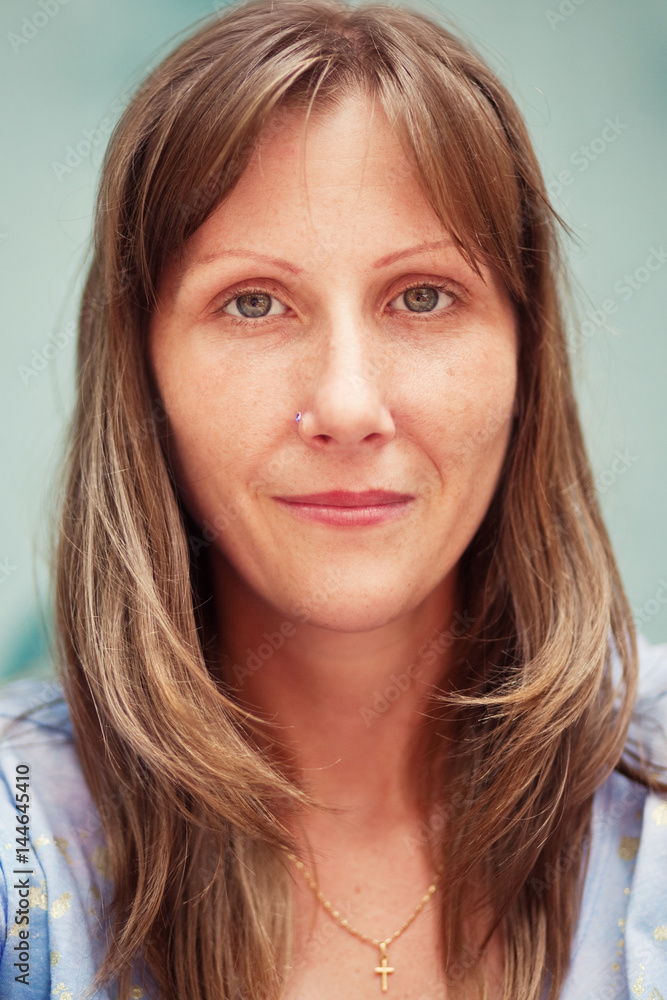 Portrait of young woman 