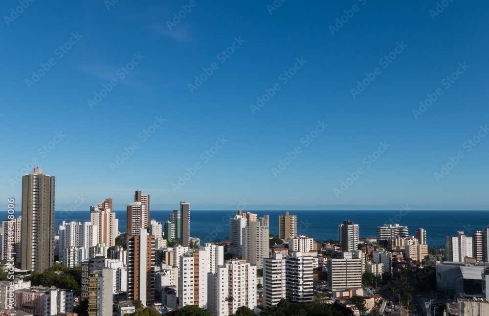 Buildings in Salvador, Brazil