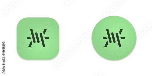 Vector Green Web Buttons