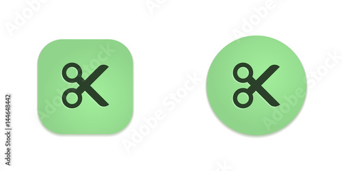 Vector Green Web Buttons