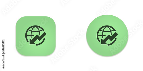 Vector Green Web Buttons