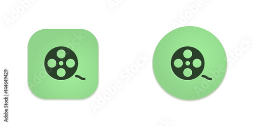 Vector Green Web Buttons