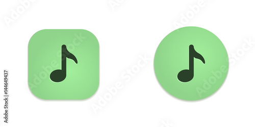 Vector Green Web Buttons