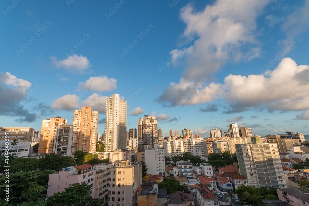 Salvador skyline aerial view, Brazil