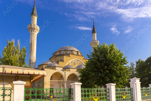 View on old mosque in Evpatoria town photo