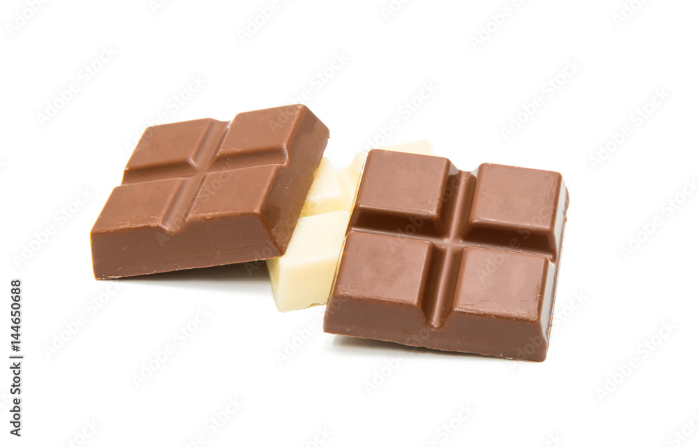 Chocolate isolated Chocolate isolated