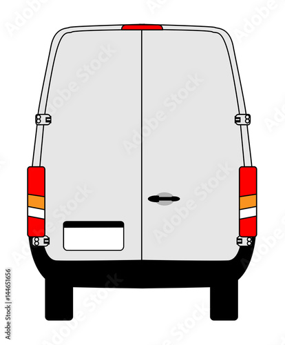 Small Van Back Doors photo