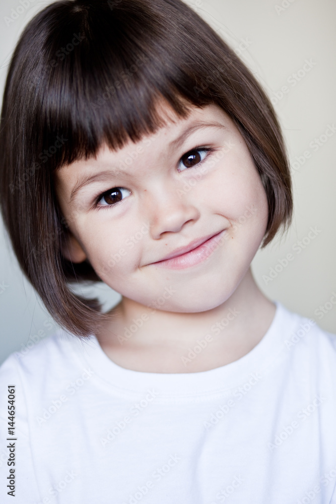 Smiling little girl Smiling little girl