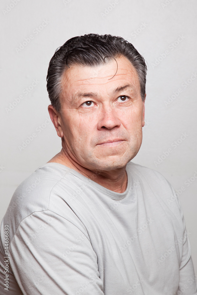 Fototapeta premium Asian mature man 