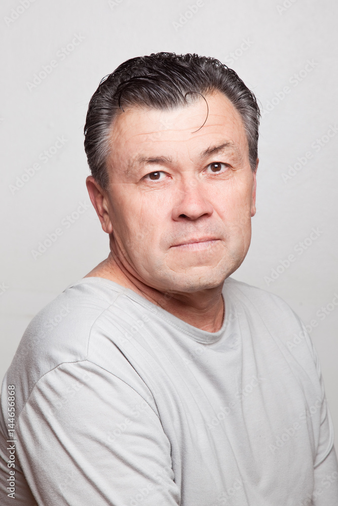 Fototapeta premium Asian mature man 