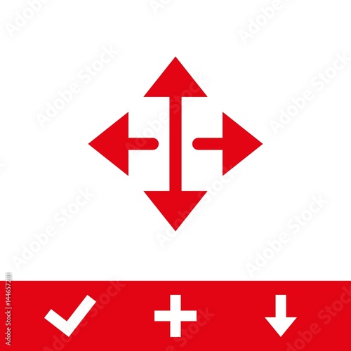 arrow icon stock vector illustration flat design Free Download arrow icon stock vector illustration flat design - GFXLoad