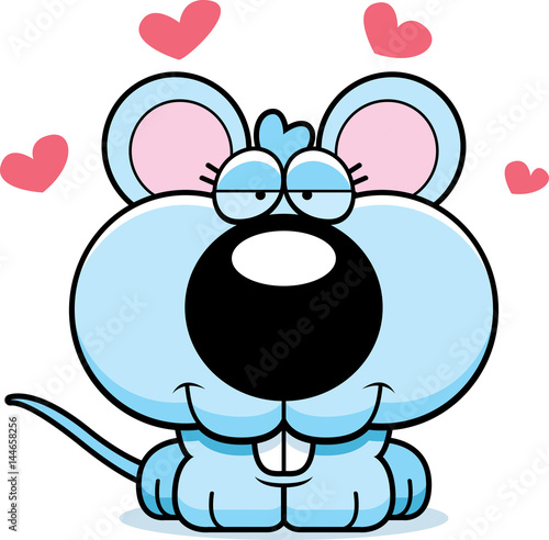 Cartoon Mouse Love