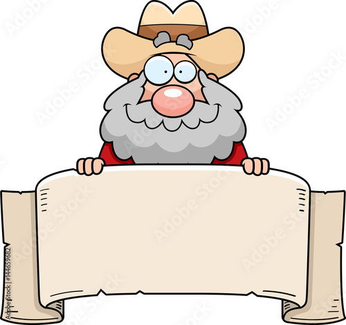 Cartoon Prospector Banner