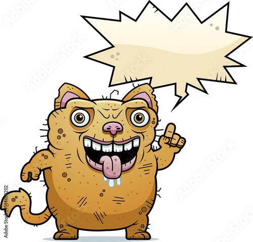Ugly Cat Talking