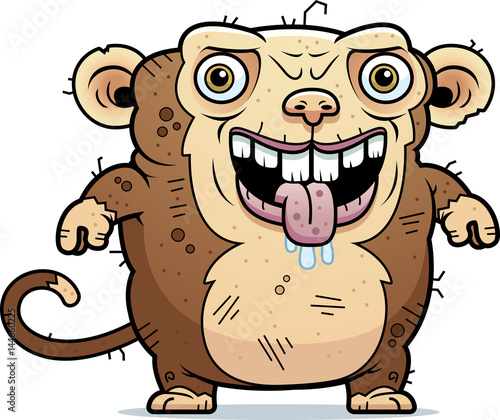 Ugly Monkey Standing