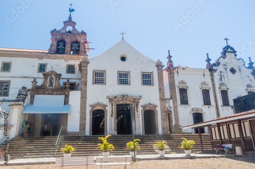 Canvas Print Santo Antonio convent in Rio de Janeiro.