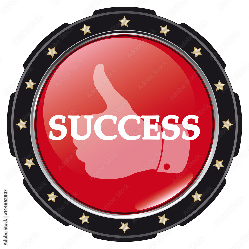 Fototapeta premium success icon