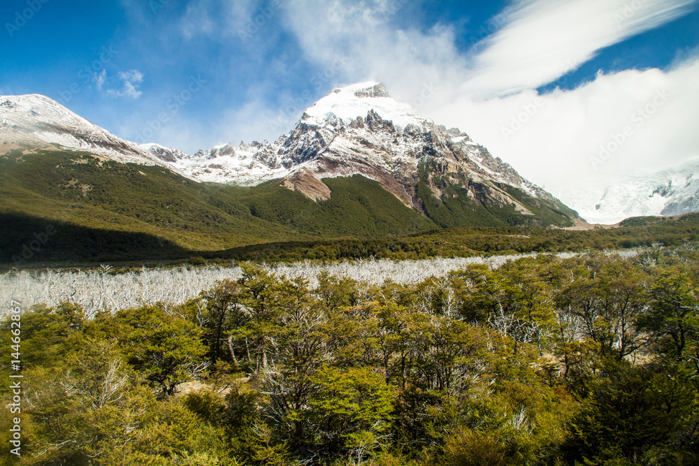 Cerro Solo mountain in National Park Los Glaciares, Patagonia, Argentina