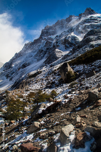 Mountain in National Park Los Glaciares, Patagonia, Argentina